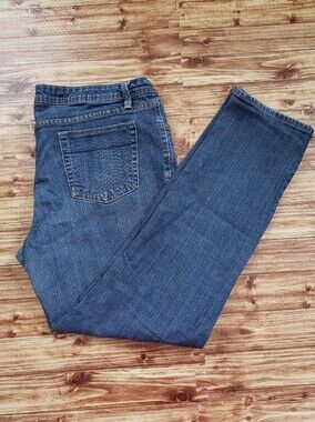 Bitten by Sarah Jessica Parker Women's Straight Leg Jeans Denim Women's 18 Reg